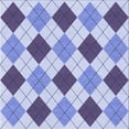 thumbnail image 1 of Ahgly Company Machine Washable Indoor Square Transitional Slate Blue Area Rugs, 4' Square, 1 of 7