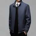 thumbnail image 3 of 2024 Chaqueta informal de negocios Abrigos para hombre Nuevo abrigo de primavera Chaqueta informal de otoño Chaquetas lisas simples para hombre Chaquetas blazer para hombre, 3 of 5