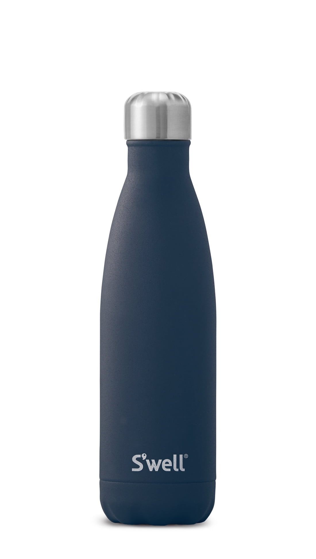Perfect for the Go Triple-Layered Vacuum-Insulated Containers Keeps Drinks Cold for 36 Hours and Hot for 18 S'well Stainless Steel Water Bottle 17 Fl Oz BPA-Free Blue Granite 