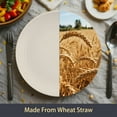 thumbnail image 3 of 16PCS Wheat Straw Dinnerware Sets,,Kitchen Plates and Bowls Set Unbreakable Modern Plate/Dessert Plate/Cereal Bowl/Cup,Service for 4,Beige, 3 of 7