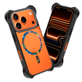 thumbnail image 1 of Mr. Gadgets Funda De Uso Rudo Para iPhone, Diseño Magnetico, Case Transparente De Acrilico Epoxi, Tecnología Ultra Bounce, Anti-caídas Compatible Con iPhone 17 Pro Max Color Negro Coral, 1 of 7