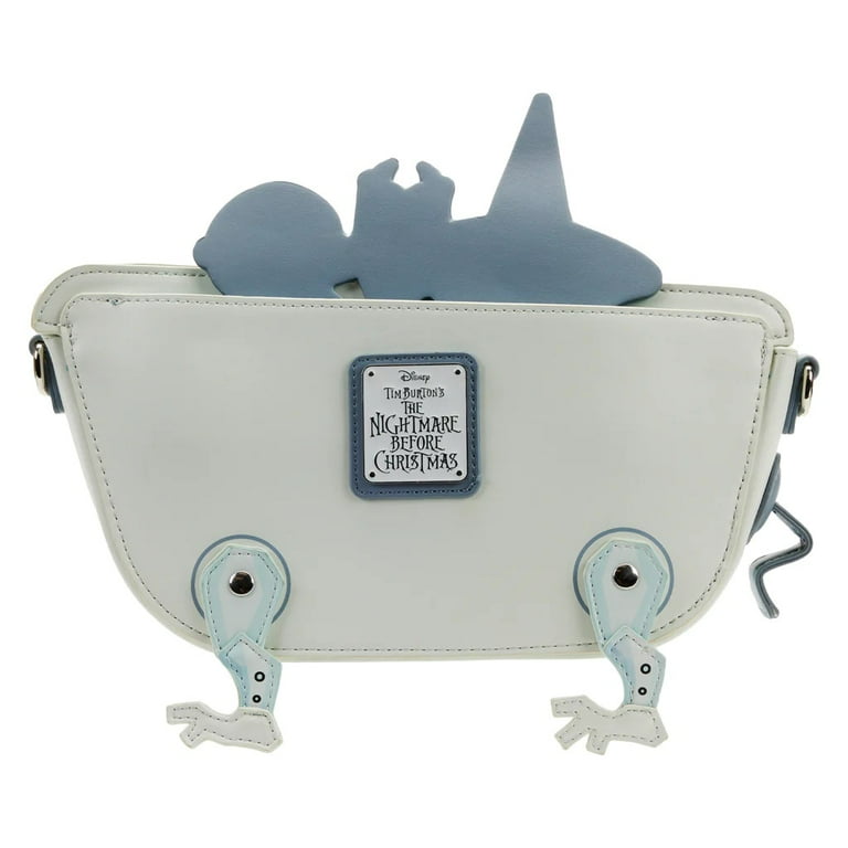 LOUNGEFLY NIGHTMARE BEFORE CHRISTMAS: LOCK SHOCK BARREL BATH TUB CROSS BODY  BAG [APPAREL] Backpack - Walmart.com