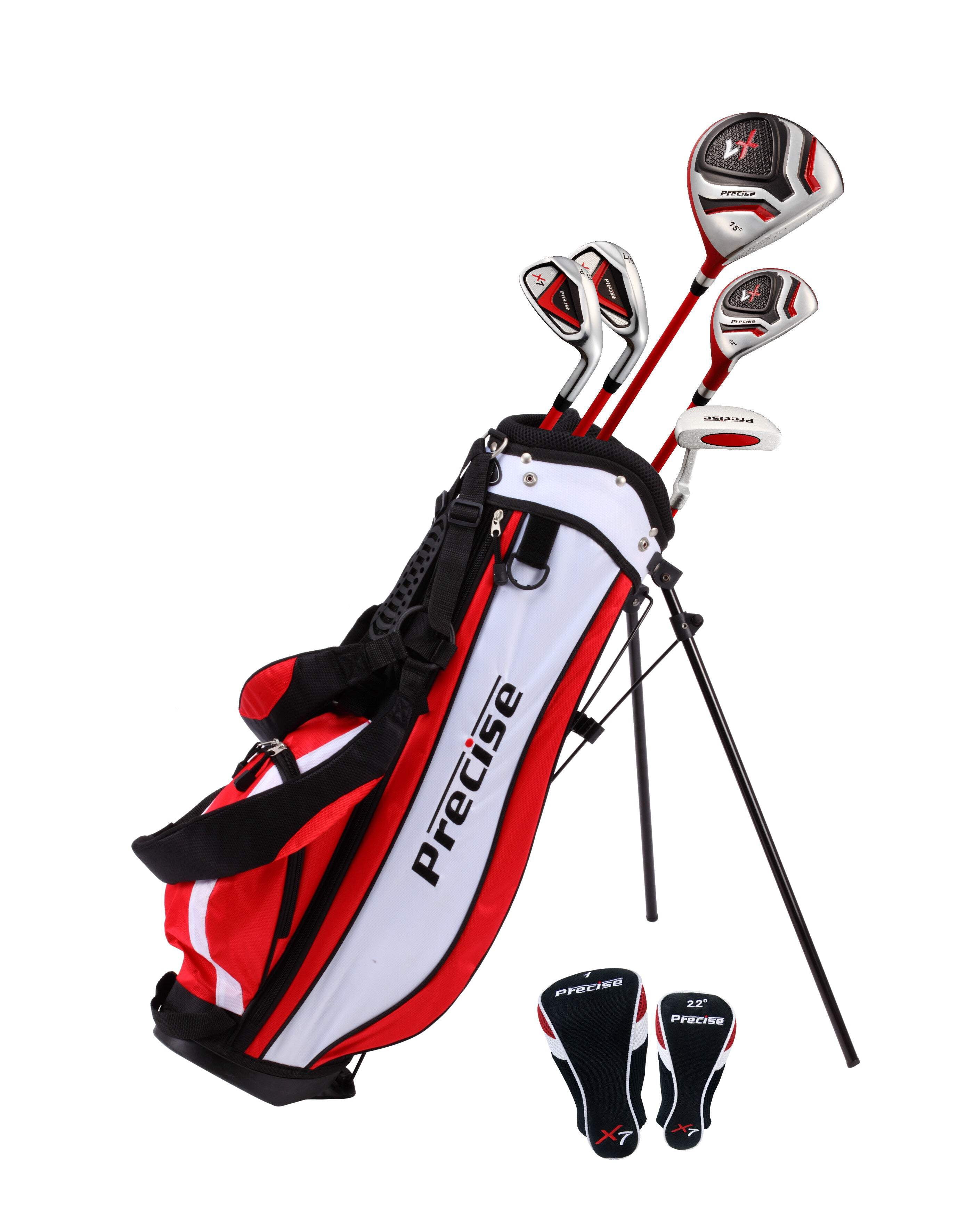Precise X7 ジュニア ゴルフ 5本セット スタンドバッグ付き 右利き