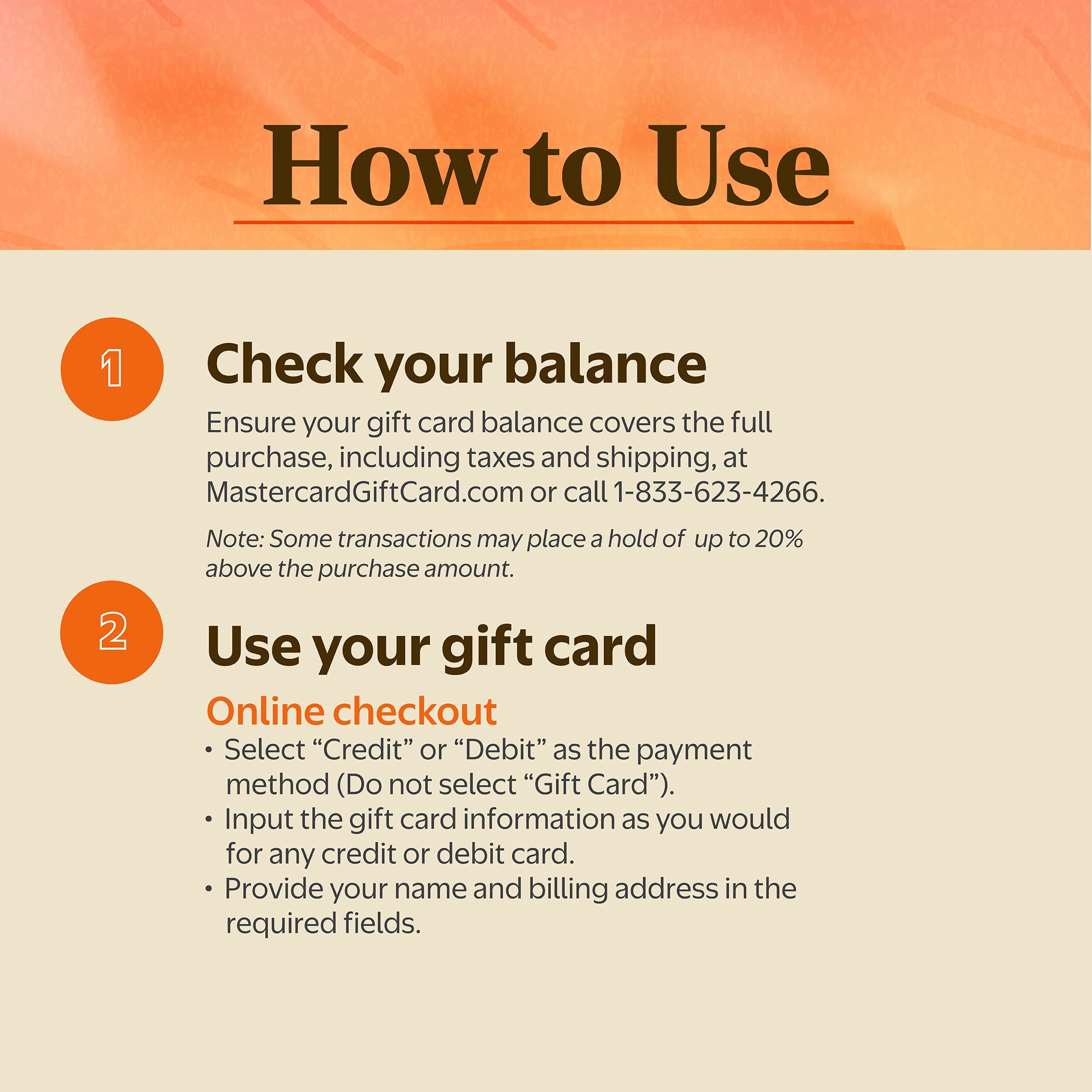 Mastercard® $20-$500 Fall Leaves eGift Card (Plus $6.84 Purchase Fee) [Email Delivery]