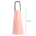thumbnail image 4 of Delantal babero impermeable a prueba de aceite adultos babero delantal para cocinar hornear (rosa) Tmvgtek Cuidado Belleza, 4 of 9