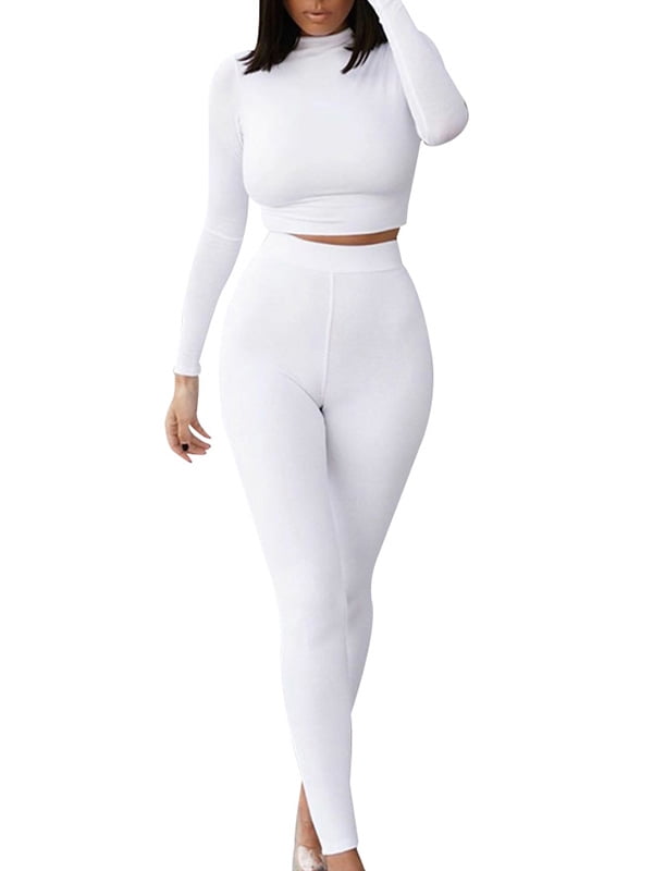long sleeve activewear crop