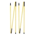 thumbnail image 4 of jinwen 2Pcs Golf Alignment Sticks Training Aid Golf Swing Trainer Posture Corrector 48" Yellow, 4 of 9