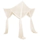 thumbnail image 4 of Cortina de cama con dosel de 4 postes esquineros, cenefa colgante para cama, funda para cortina de dormitorio Beige, 4 of 9