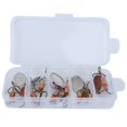 thumbnail image 3 of Señuelo de pesca con lentejuelas de Metal, accesorio de cebo de simulación Artificial, rotación de 3,5g, 10 Uds., 3 of 8