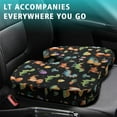 thumbnail image 4 of Premium Dinosaur Pattern Memory Foam Seat Cushion Ergonomic Chair Pad for Office Chair, Car, Airplane & Bleachers Sciatica, Tailbone Hip & Back Pain Relief - Chair Cushion for Long Office Workers., 4 of 5