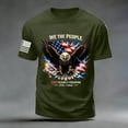 thumbnail image 6 of mgoYE USA 250th Anniversary Shirt Special Patriotic T-Shirts USA Flag Eagle Print Tee Short Sleeve Shirt Men Tops AG 2XL, 6 of 6
