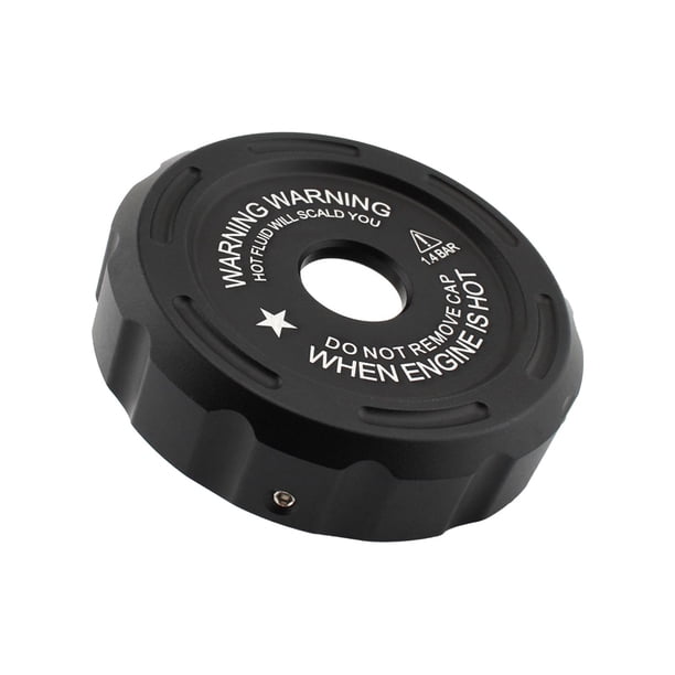 Tapa de radiador para motocicleta, reemplaza piezas de repuesto, aleación de aluminio, duradera, accesorios Protector de tapa de radiador premium Sunnimix Cubierta de la tapa del radiador