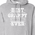 thumbnail image 3 of Inktastic Best Grampy Ever Grandpa Adult Hoodie Sweatshirt, 3 of 4
