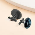 thumbnail image 6 of Monkey Elegant Cufflink Set for Formal Attire, Made of Stainless Steel, Ideal for Weddings and Business Meetings, Includes Cufflinks and Shirt Clip, 6 of 6