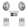 thumbnail image 1 of Transit Auto Rear Disc Brake Caliper Coated Rotors and Ceramic Pads Kit for Car 2005-2006 Honda CR-V KCG-101096N, 1 of 11