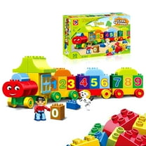 Mundo Toys Educational Train Building Blocks Set for Toddlers Ages 3  with 50 Pieces