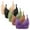 Purple, variant on Fatuov Women's Wireless Bras Plus Size Seamless Push Up Full Coverage Everyday Comfort Bras for Travel Soft T-Shirt Bras, 5-Pack, Pink, 40B