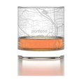 thumbnail image 2 of Vaso Rocks Well Told Mapa de Portland 325 ml Transparente, 2 of 5