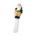 thumbnail image 3 of Mr. Spreader 4-Piece Ho Ho Ho Hand Painted Resin Handle with Stainless Steel Blade Cheese Spreader Butter Spreader Knives, 3 of 5