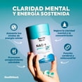 thumbnail image 3 of NAD+ Gummies con Nicotinamida Ribosa y Resveratrol Health Hack Suplemento Alimenticio 60 Gomitas, 3 of 7