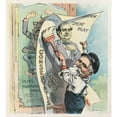 thumbnail image 2 of Udo Keppler 12x13 Black Ornate Wood Framed Double Matted Museum Art Print Titled: Coming! (1906), 2 of 5