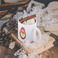 thumbnail image 5 of 3dRose, Cute Russian Matryoshka Nesting Doll Pink Hair - Warm Colors White, 15oz Mug, 5 of 7