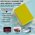 thumbnail image 3 of Nanoskin Scrub Away Bug & Tar Remover Pad, 6-Pack - High-Efficiency Non-Abrasive Cleaning Sponge Set for Cars, Trucks, Boats | 6" x 9" Multi-Surface Detailing Tool for Professional and DIY Use, 3 of 5