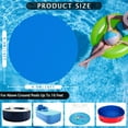thumbnail image 2 of 16 x 16 Ft Swimming Pool Ground Cloth Round Swimming Pool Tarpaulin Tarp for Above Ground Swimming Pools Heavy Duty Pool Ground Mat Protector Pad Prevents Punctures, 2 of 7