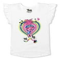 thumbnail image 2 of Trolls Poppy Girls 3 Piece Hoodie Short Sleeve and Legging Set, 4-6X, 2 of 3
