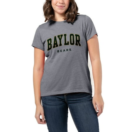 Women's League Collegiate Wear Heather Gray Baylor Bears Intramural Classic T-Shirt