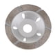 thumbnail image 4 of Múltiples opciones Taza de pulido Corte de diamante Piedra de terrazo de de hormigón 80 plata shamjiam Rueda abrasiva de diamante, 4 of 6