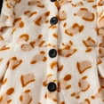 thumbnail image 6 of WUANDIXFA Baby Jacket Toddler Winter Coat Newborn Fleece Clothes Infant Sweater Newborn Girl Kids,Light Yellow,6-9 Months, 6 of 9