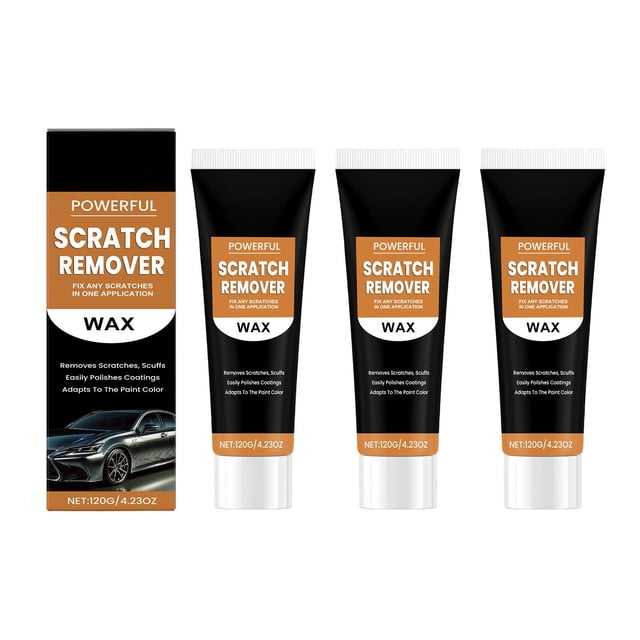 Ftwytp Car Scratch Repair Paste, Protective Film Technology, All-purpose, Rapids Repair Shallow Damage, Gloss Enhancement, Weather Resistance, Easy Application