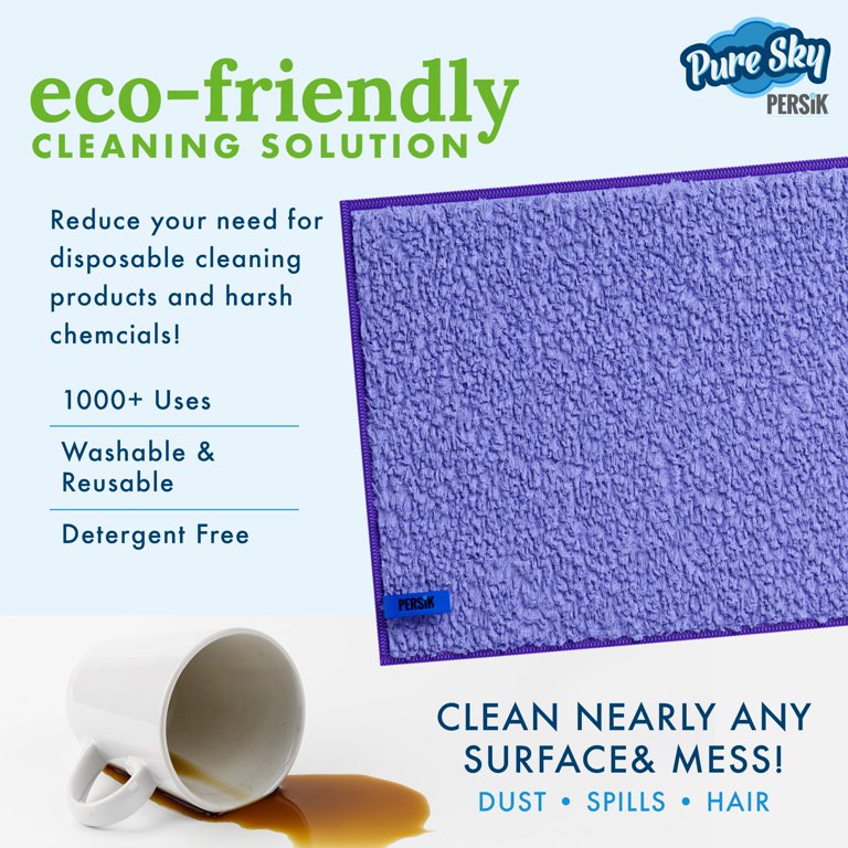 Microfiber Cleaning Cloth: Eco-friendly Microfiber Cloth Reusable