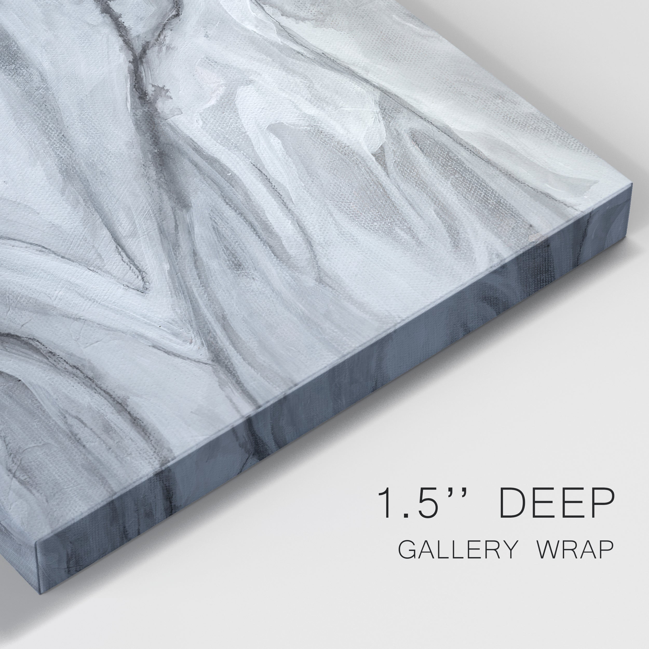 Marbled White II Premium Gallery Wrapped Canvas - Ready to Hang