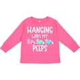 thumbnail image 3 of Inktastic Easter Hanging with My Peeps Pastel Bunnies Boys or Girls Long Sleeve Toddler T-Shirt, 3 of 5
