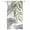 Green, variant on Outdoor Curtains for Patio Waterproof, Sage Green Leaves Windproof Pravicy Outside Porch Blackout Curtain, Willow Leaf Country Botanical Branches Sun Blocking Grommets Curtains for Cabana 54"x108"