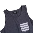 thumbnail image 3 of Beautiful Giant Men's Solid Color Sleeveless Tank Top with Pocket for Everyday Style, 3 of 6