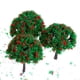 thumbnail image 4 of Mini árbol de paisaje,Plantas con flores modelo,Árbol de diorama de jardín,Árbol modelo 1/100,Disposición de la calle,Diorama de tren ferroviario,Árboles de flores modelo,Accesorios para, 4 of 9