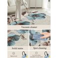 thumbnail image 5 of Victorian Style Area Rug for Bedroom 4x6 Ft Blue Retro Poppy Flower Plant Super Soft fuzzy Throw Rug Non-Slip Fluffy Plush Indoor Floor Carpet for Living Room Nursery Home Decor, 5 of 8