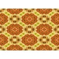 thumbnail image 1 of Ahgly Company Indoor Rectangle Patterned Orange Red Orange Area Rugs, 4' x 6', 1 of 6