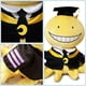 thumbnail image 4 of Juguete de peluche de dibujos animados Profesor Aula Personaje Pulpo Muñeco de peluche Divertido relleno Amarillo Colección de almohadas de dibujos animados Regalo (tipo 1 45 cm), 4 of 4