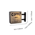 thumbnail image 2 of Mini LED Light Box Fridge Magnet, Glowing Magnetic Message Board, Battery Operated Night Light for Kitchen and Office, Decorative Party Memo Sign Decor, 2 of 5