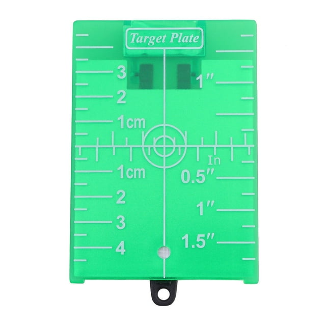 EeaseCA No Burr Infrared Magnetic Target Plate for Green Lines Level Target Board (Green)