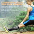 thumbnail image 3 of 8 Pairs Medical Sport Compression Socks - 15-20mmhg Graduated Knee-High Support for Men & Women, Ideal for Soccer, Running, and Nurses, 3 of 7
