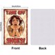thumbnail image 2 of Letrero de metal con texto "Quítate los zapatos" de mujer nerviosa y divertida de 30 x 20 cm para garaje, jardín, letreros, placa artística, decoración de pared para el hogar, cocina, bar, club,, 2 of 7