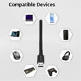thumbnail image 5 of 100M Bluetooth 5.3 Adapter Free Driver USB Bluetooth Dongle Adaptador for Windows 11/10 Mouse Keyboard Audio Receiver, 5 of 5