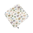 thumbnail image 2 of 4Pack Face Cloths, Soft Wash Cloth for Washing Face, Cotton Face Towels for Sensitive Skin Women Facial Makeup Remover Reusable Absorbent Washcloths （10 x 10 Inch）, 2 of 6