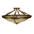 thumbnail image 7 of Meyda Tiffany 201781 Commerce 4 Light 31" Wide Semi-Flush Bowl Ceiling Fixture - Bronze, 7 of 7