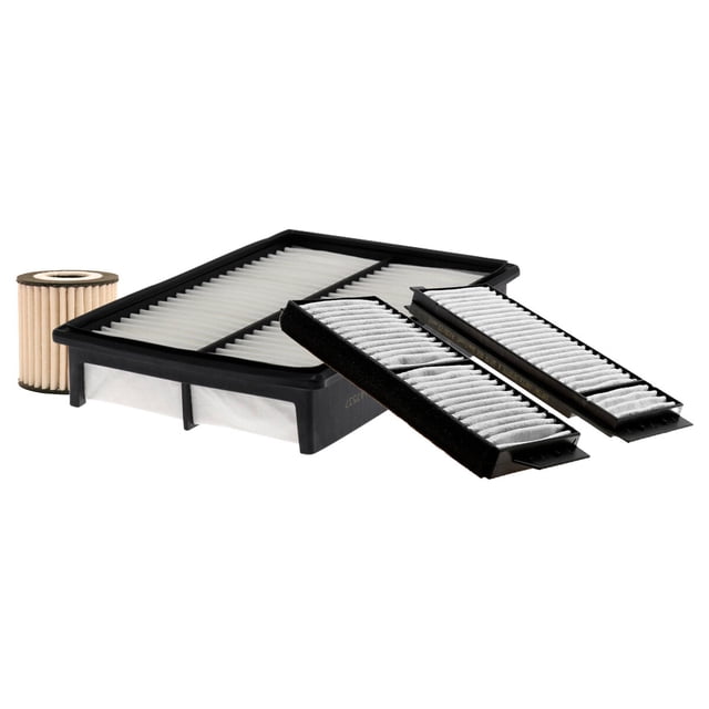 Kit De Filtro De Aire, Filtro de Aceite Sintético y Filtro de Cabina 3 PIEZAS Compatible con Mazda 5 L4 2.3L DE 2006 A 2010